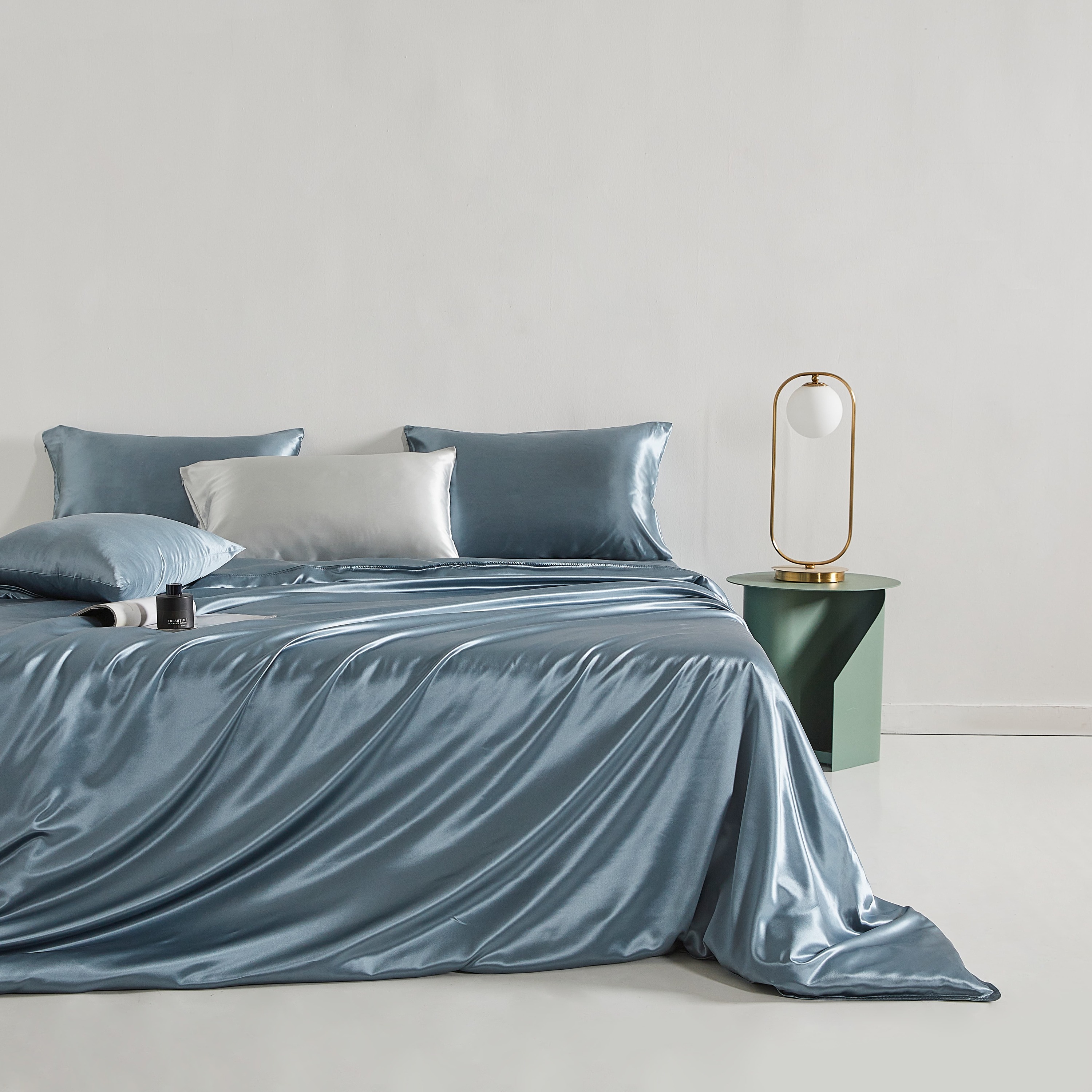 100% Mulberry Silk Bedding Set Queen King Duvet Cover Flat Sheet Pillowcase Bed Set Fitted Sheet 22 Momme