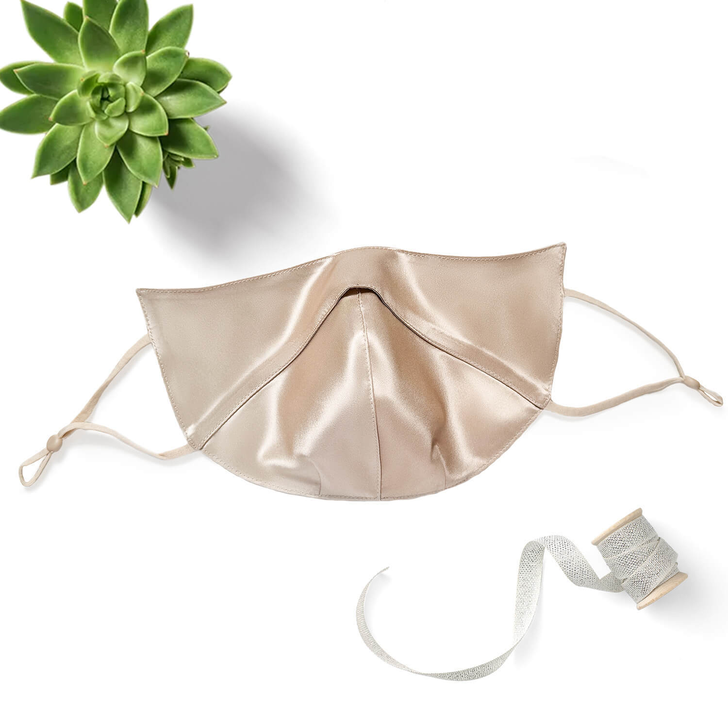 Seidenmaske 22Momme UV-Schutz Augen und Hals | TOWNSSILK