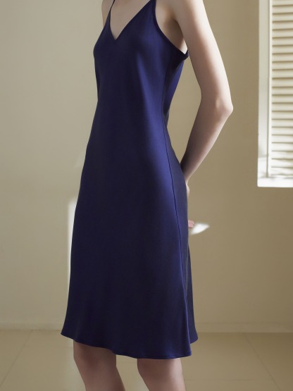 19Momme Sandwashed Silk Camisole Skirt