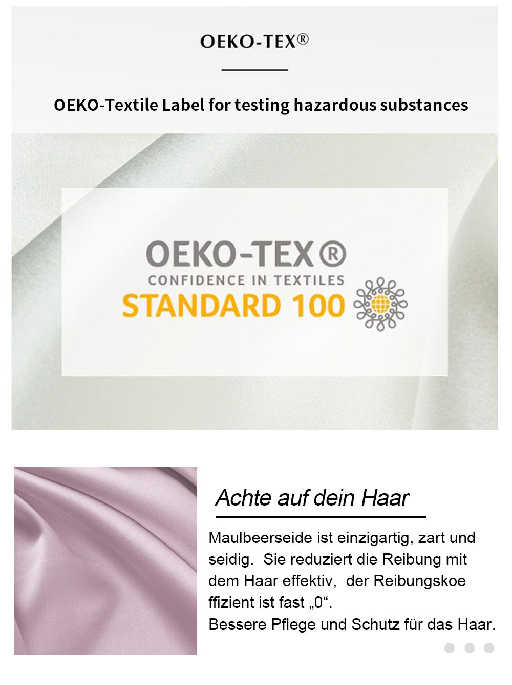 طقم ربطات شعر حريرية