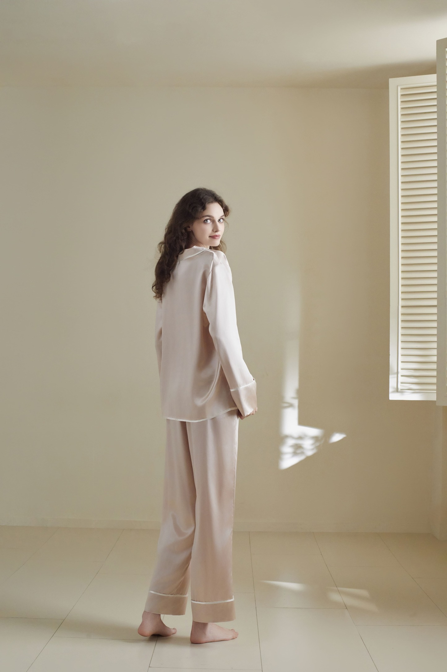 22Momme Silk Double-breasted Pajama Set
