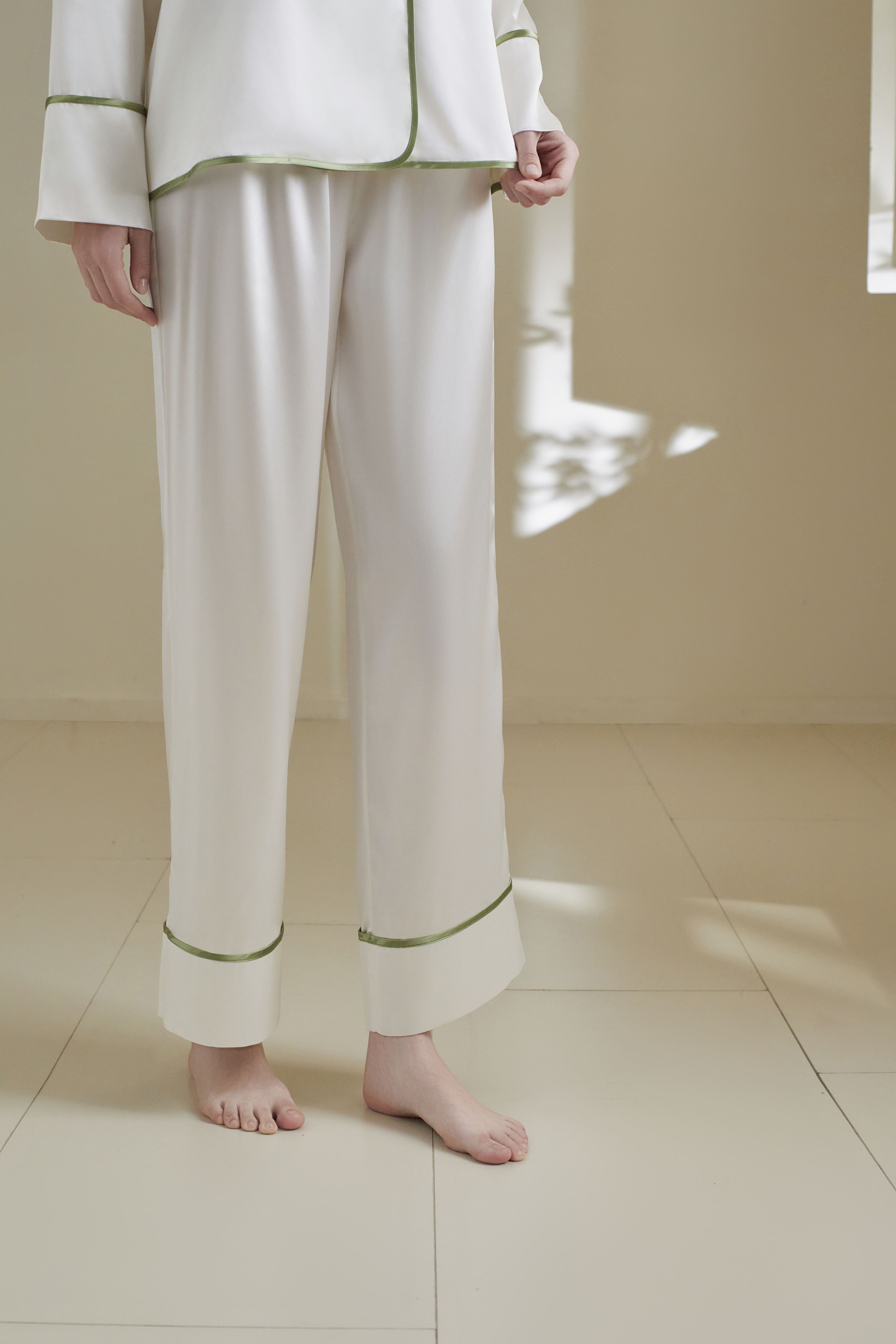 22Momme Silk Double-breasted Pajama Set