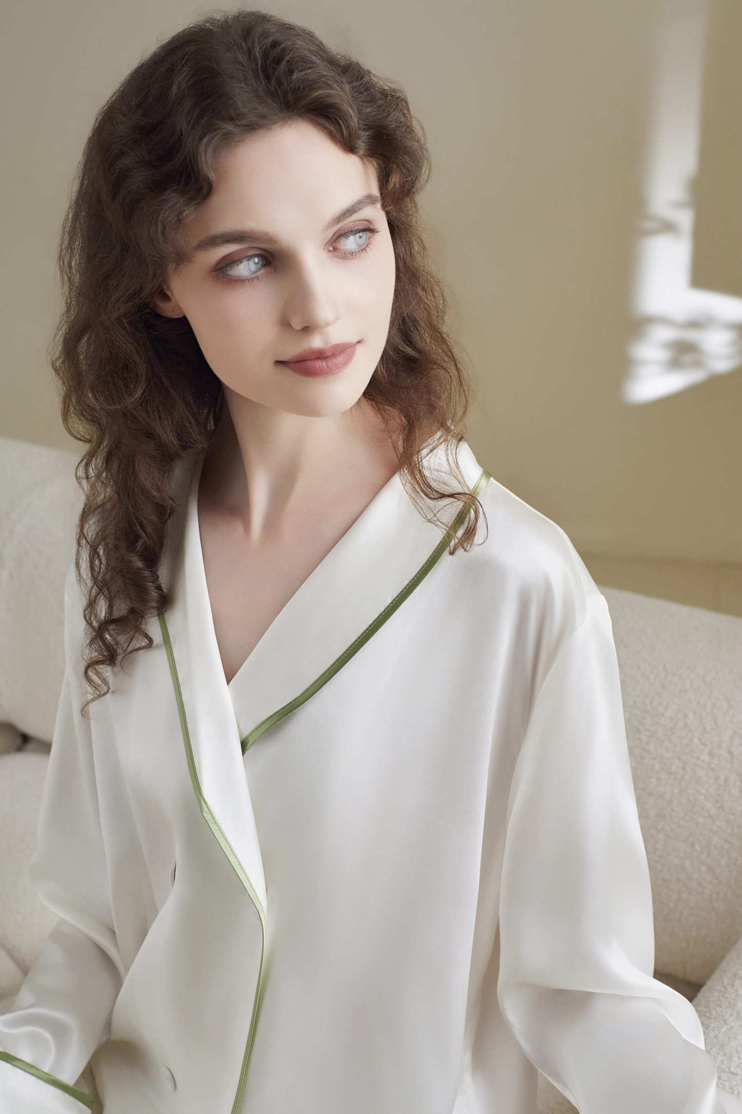 22Momme Silk Double-breasted Pajama Set