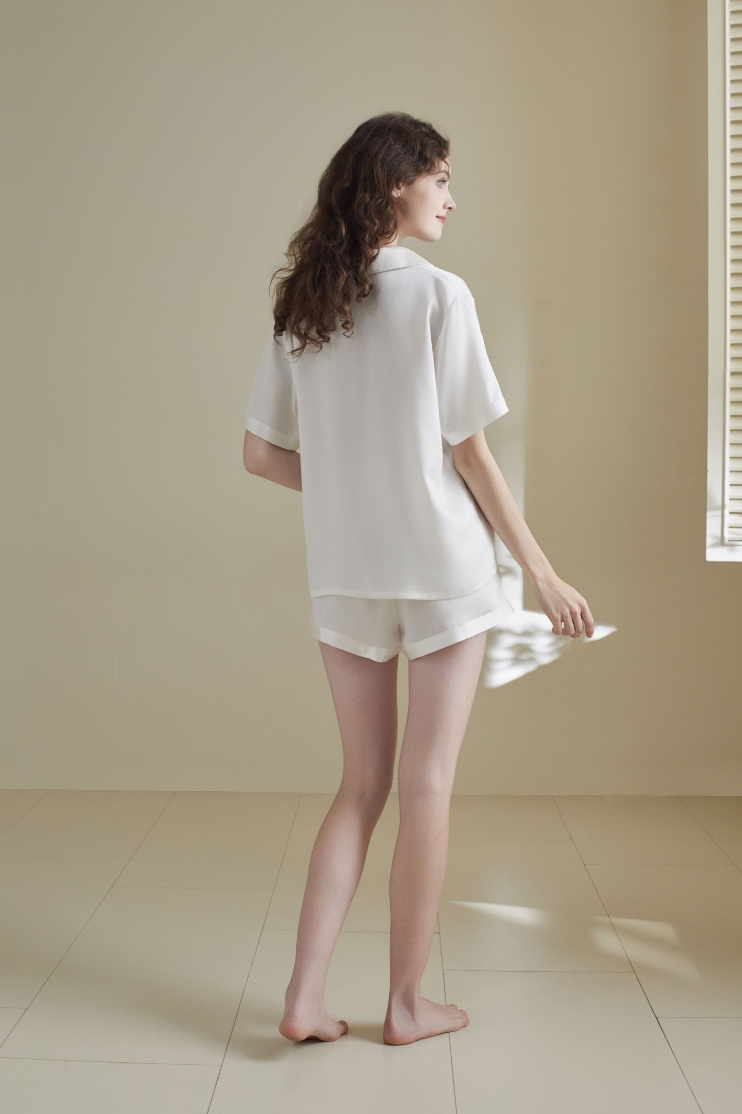 22 Momme Sandwash Short Sleeve Set