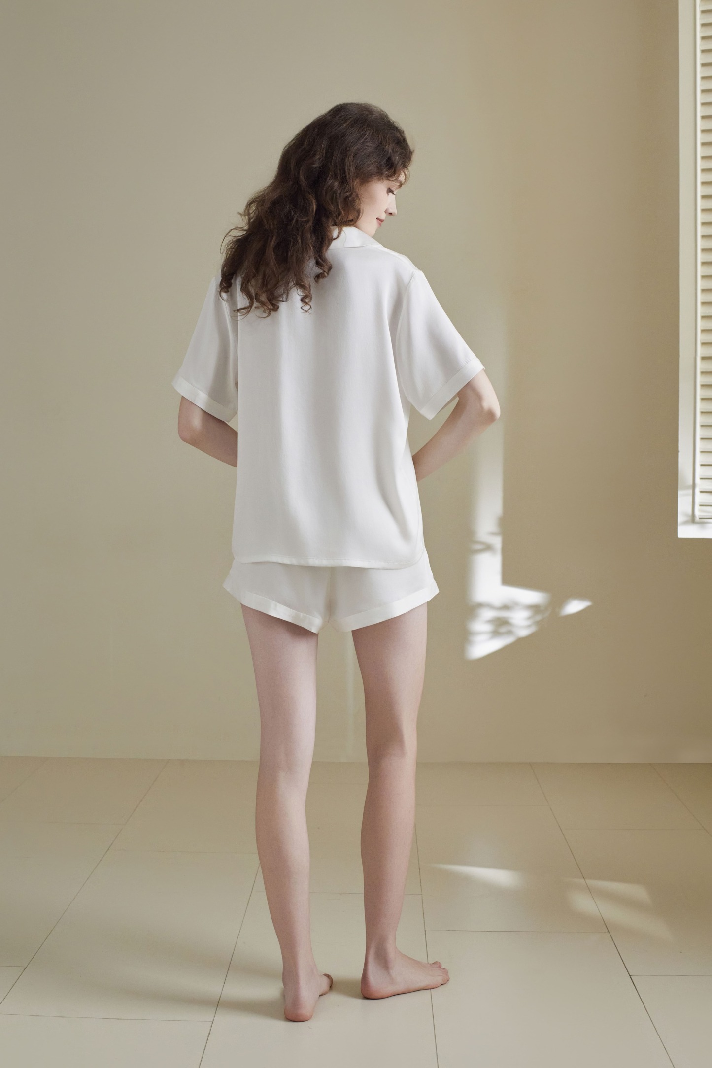 22 Momme Sandwash Short Sleeve Set