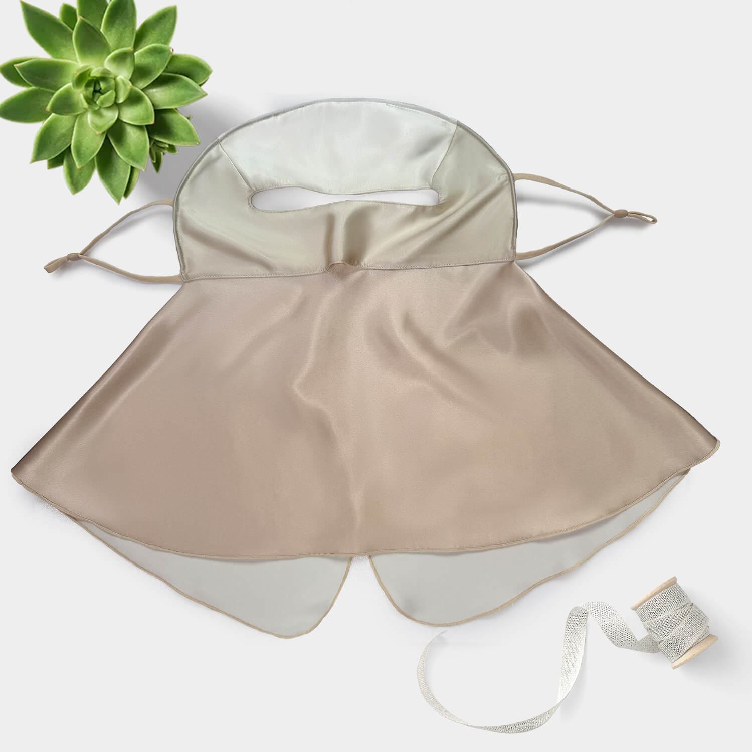 Seidenmaske 22Momme UV-Schutz mit Drahtstruktur | TOWNSSILK