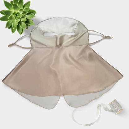 Sonnenschutzmaske aus Seide 22Momme – Mit formgebendem Draht