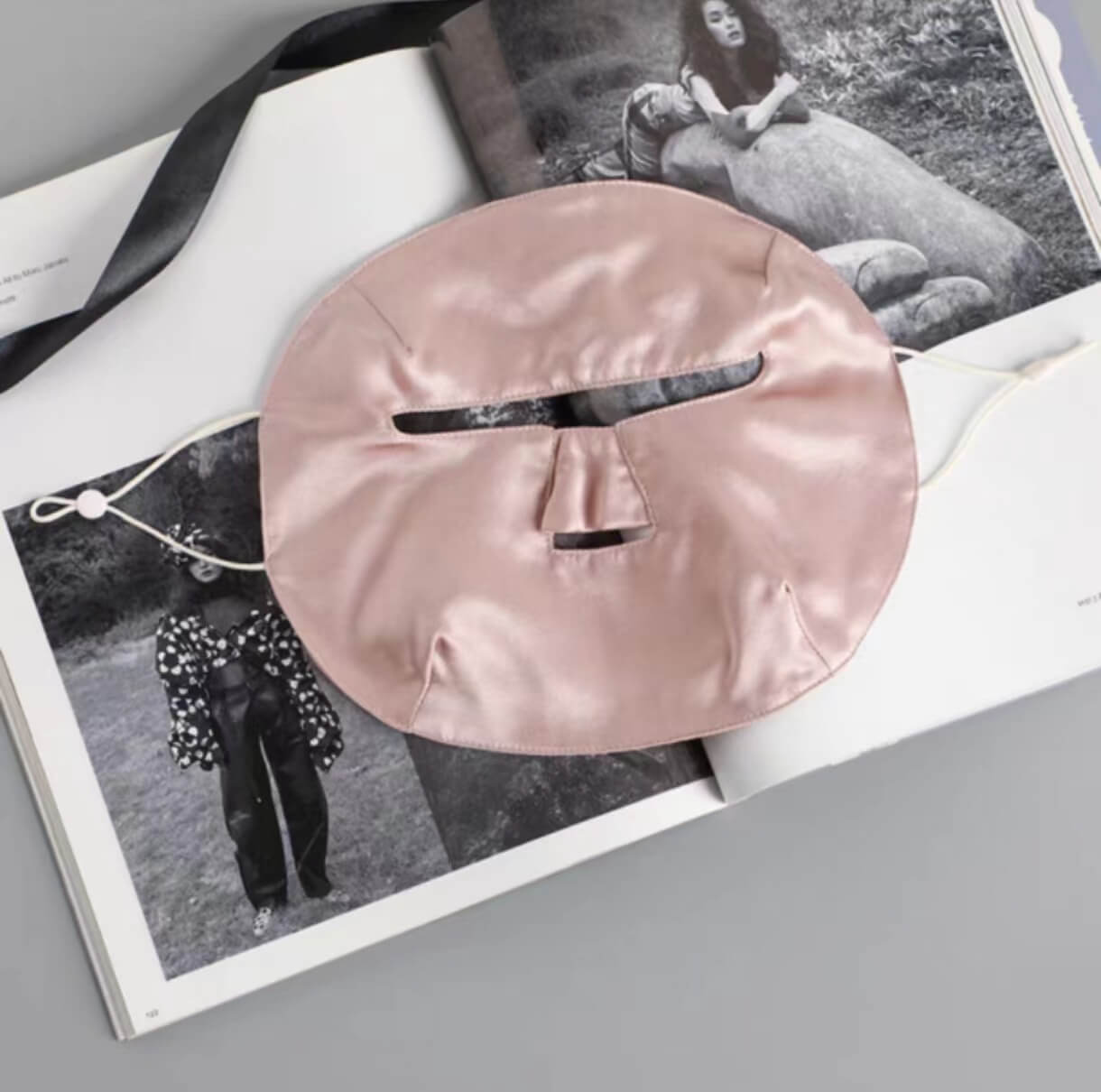 Sonnenschutzmaske Seide 16Momme UV-Schutz leicht | TOWNSSILK