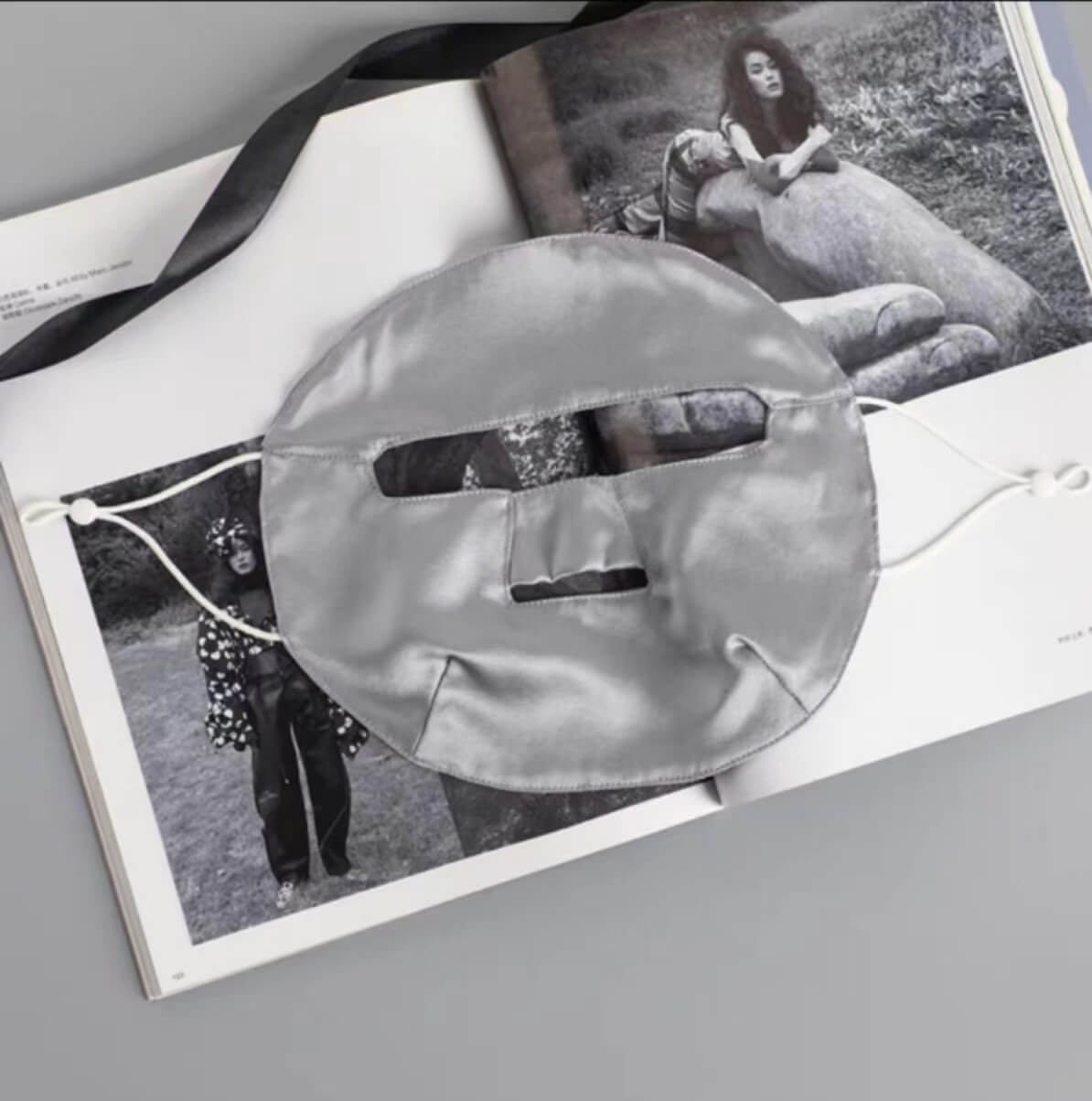 Sonnenschutzmaske aus Seide 16Momme – Feuchtigkeitsspendend & Leicht