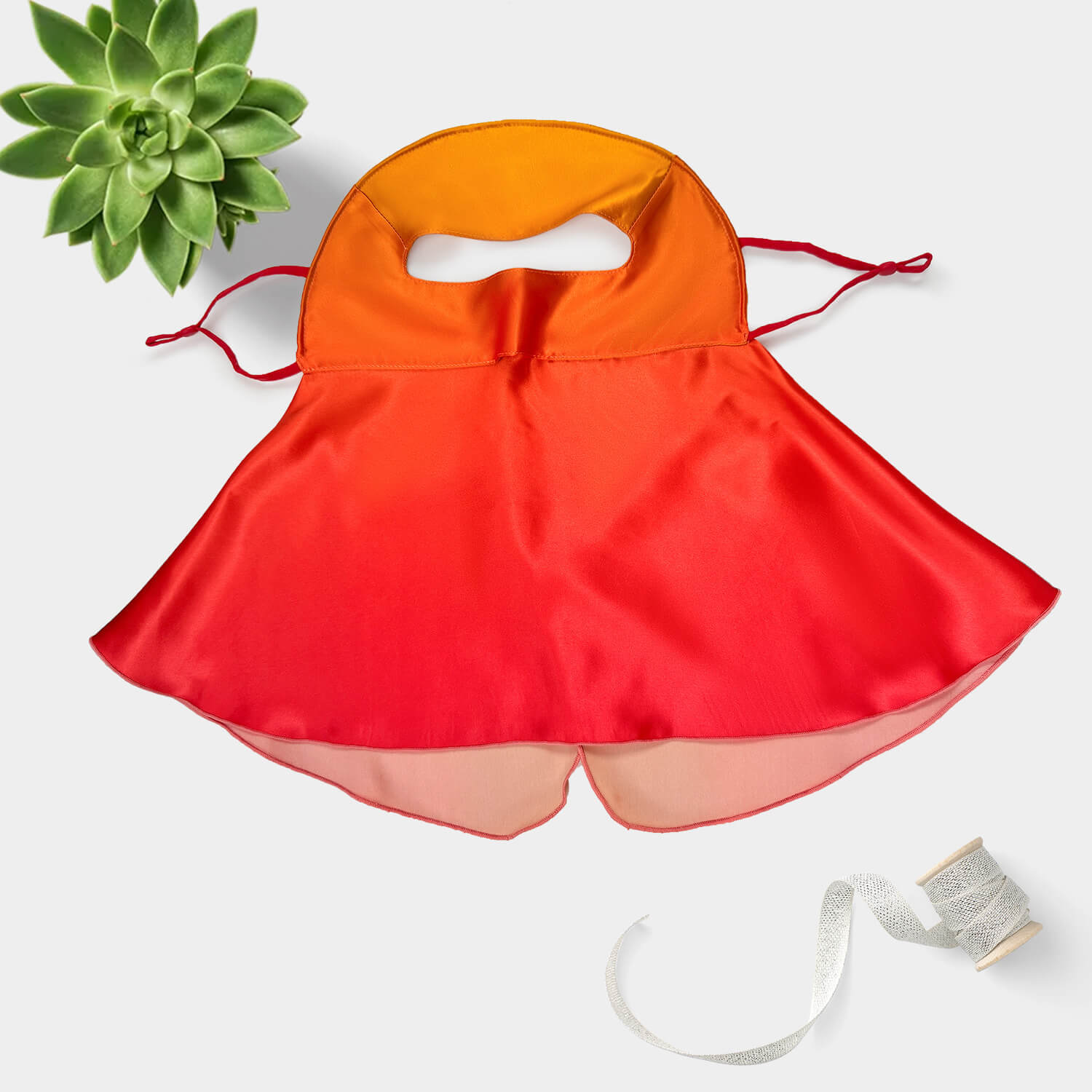 Sonnenschutzmaske aus Seide 22Momme – Mit formgebendem Draht