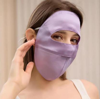 Sonnenschutzmaske aus Seide 22Momme – Feuchtigkeitsspendend & Leicht