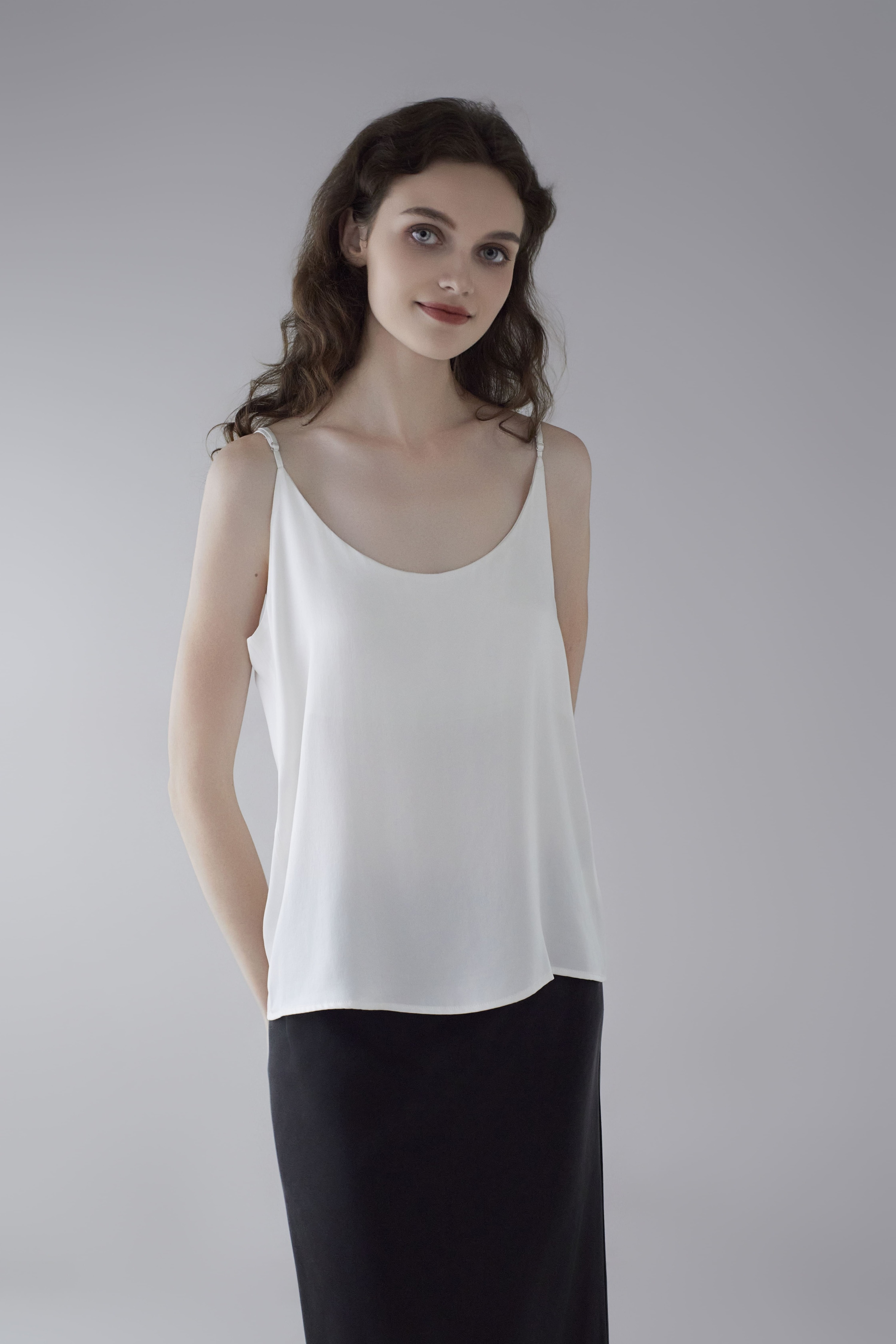 Sand-washed Silk Camisole