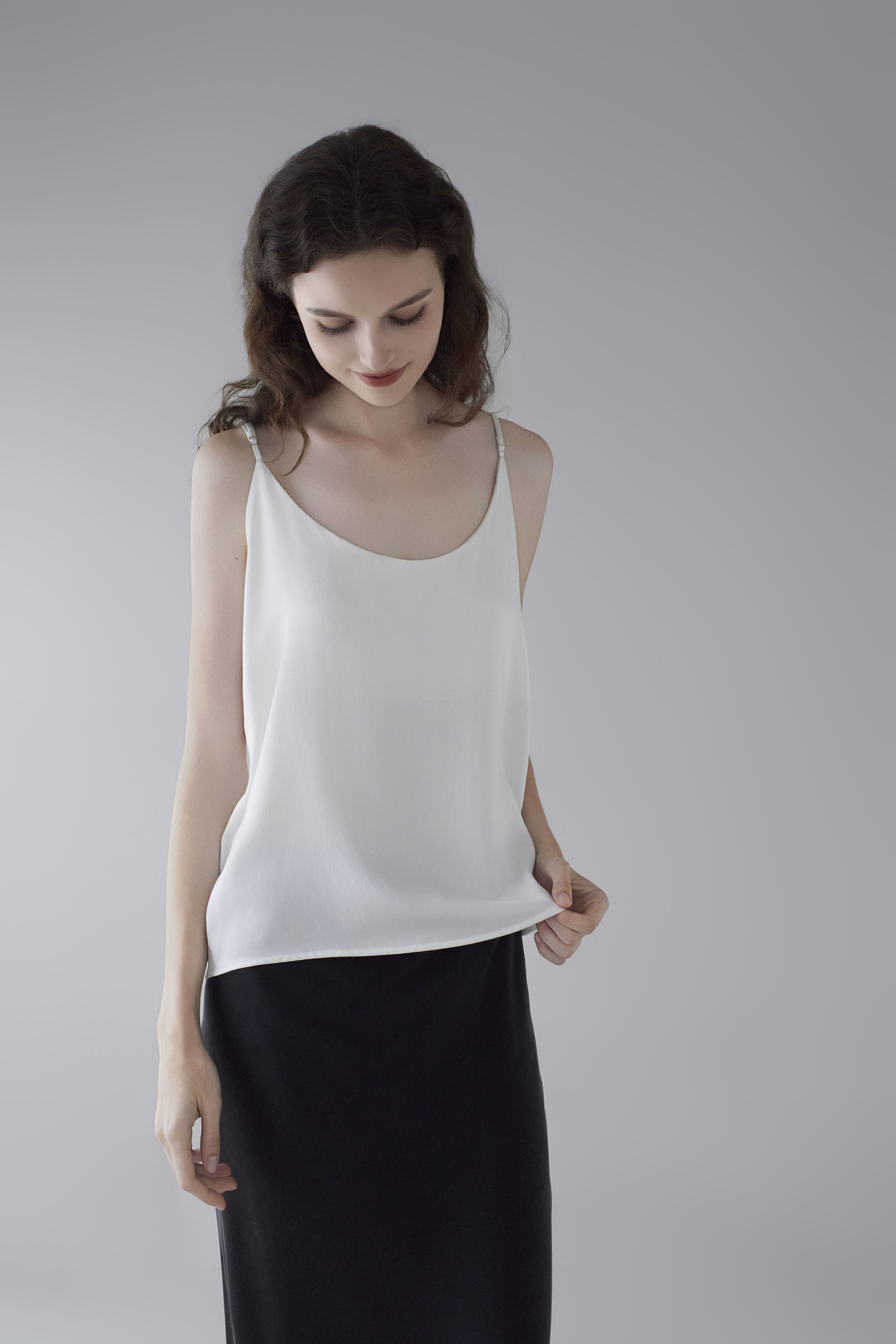 Sand-washed Silk Camisole