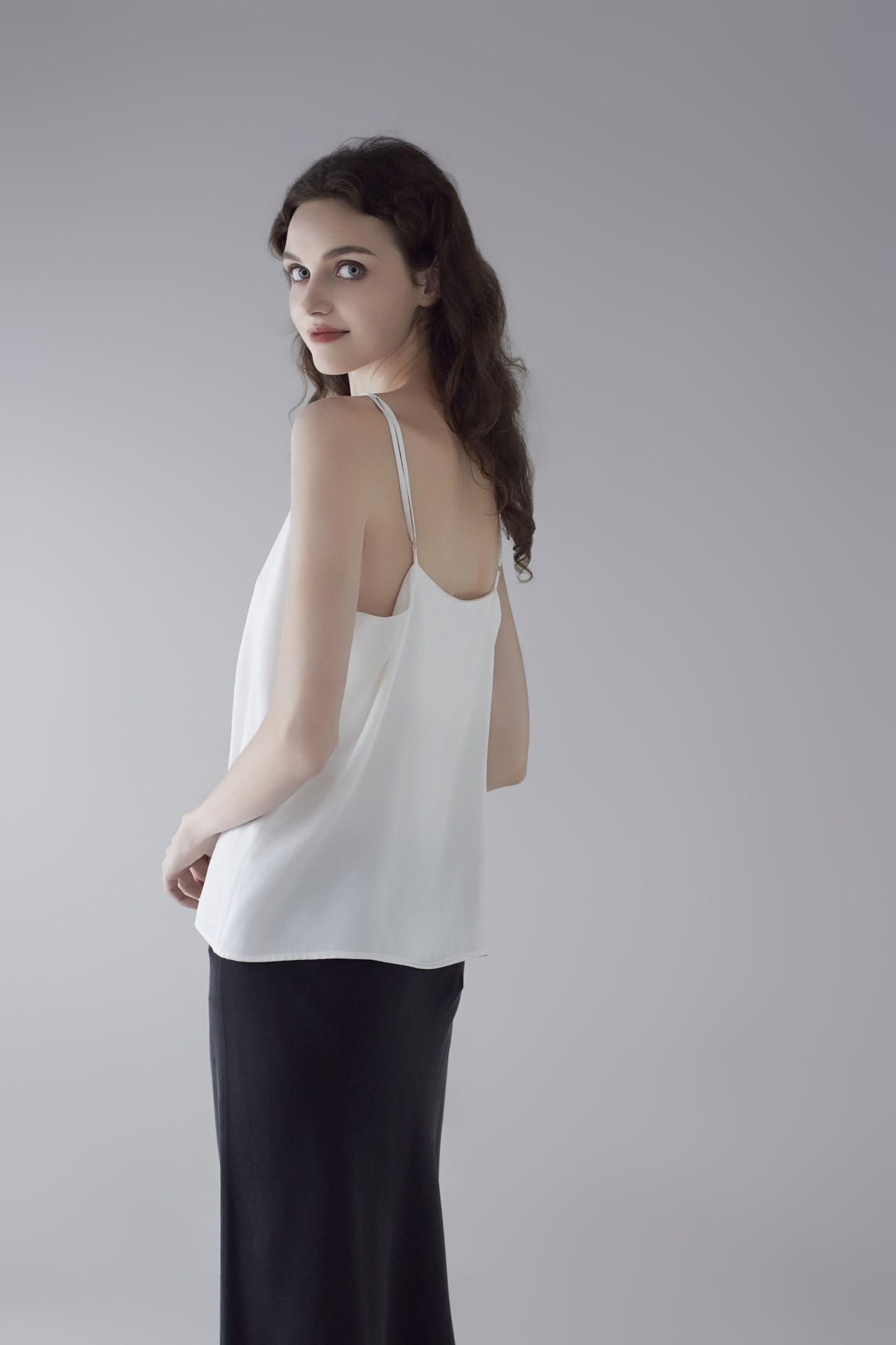 Sand-washed Silk Camisole