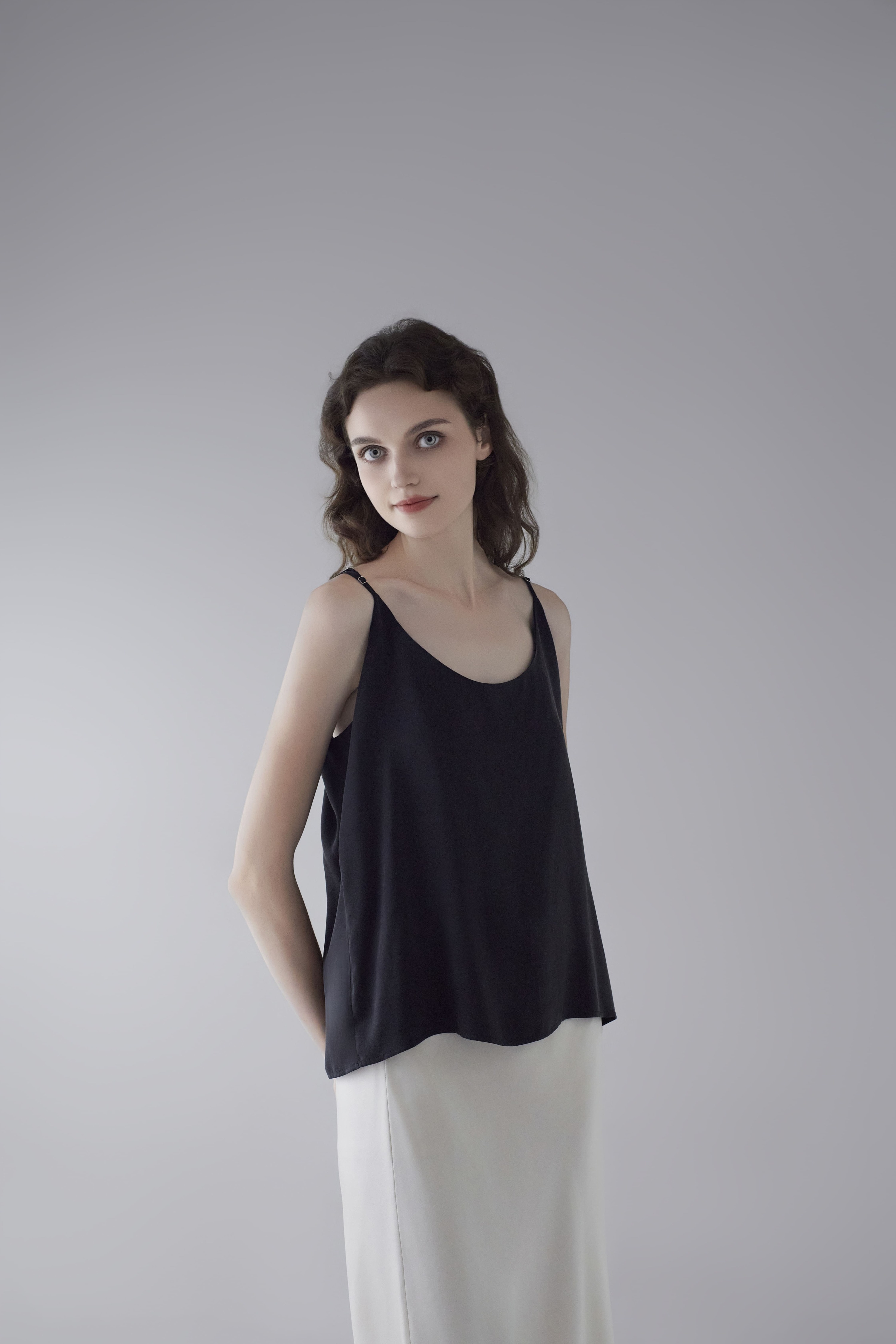 Sand-washed Silk Camisole