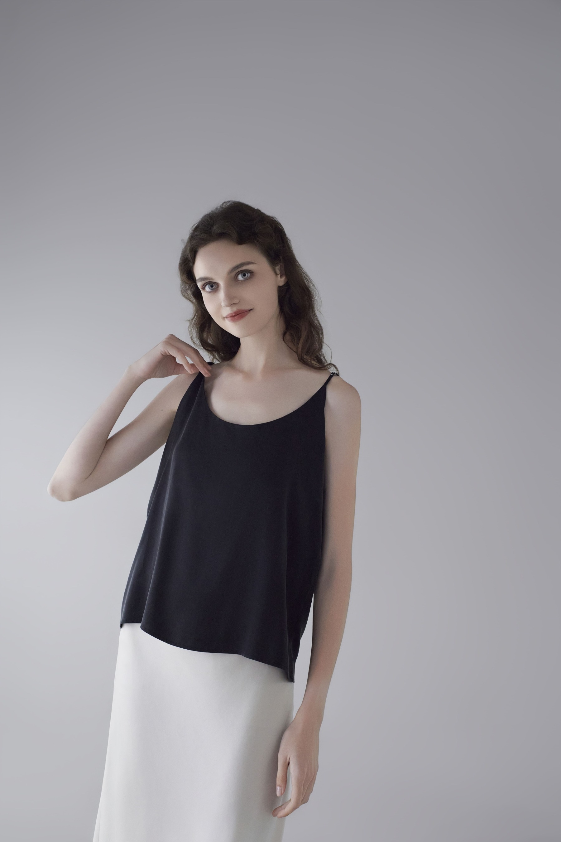 Sand-washed Silk Camisole