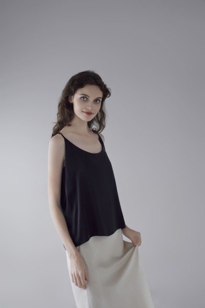 19Momme Maschinenwaschbares Seidenhemd