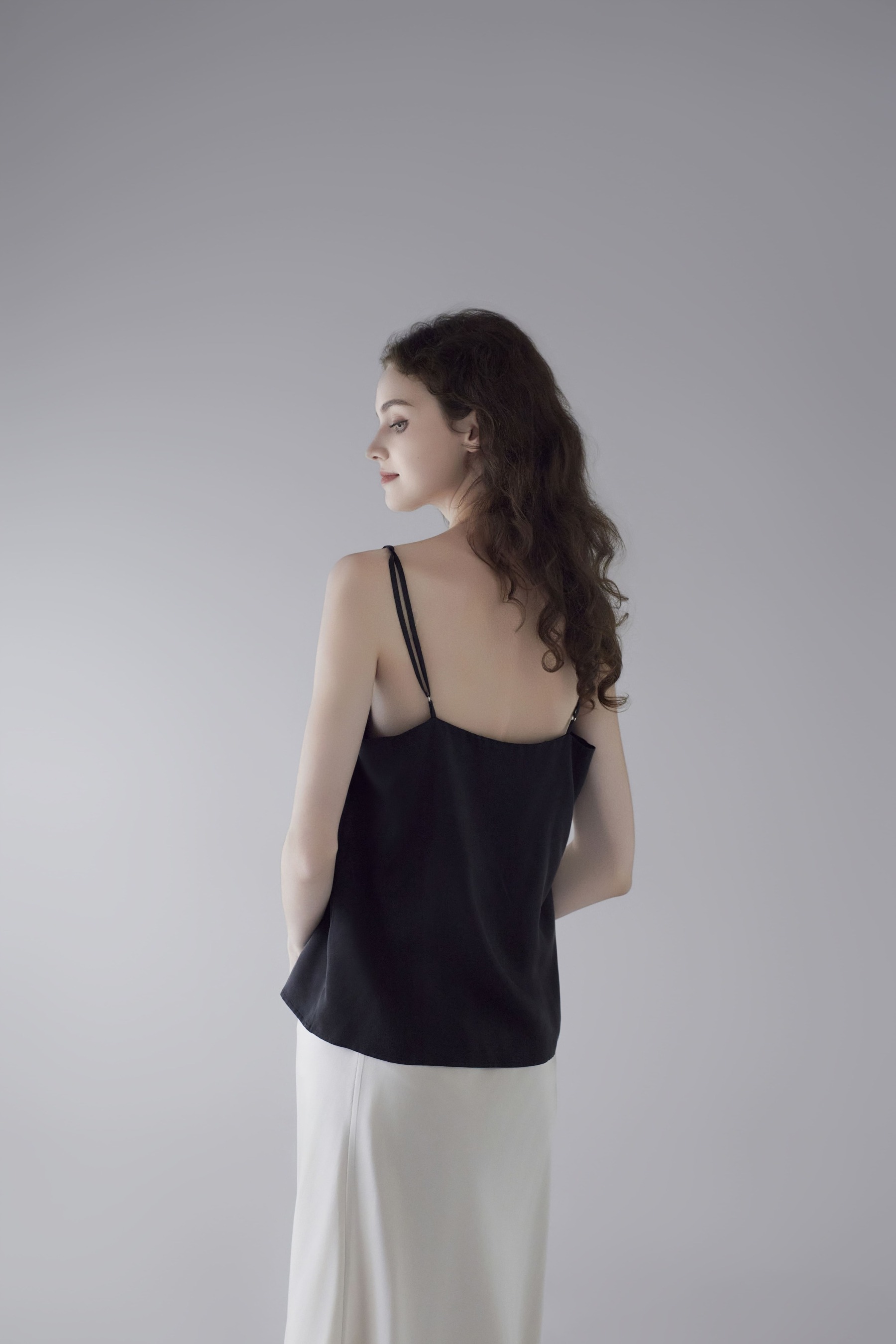 Sand-washed Silk Camisole