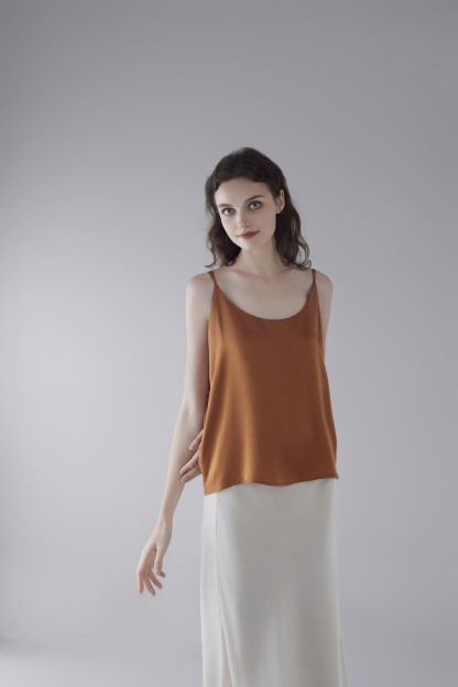 Sand-washed Silk Camisole