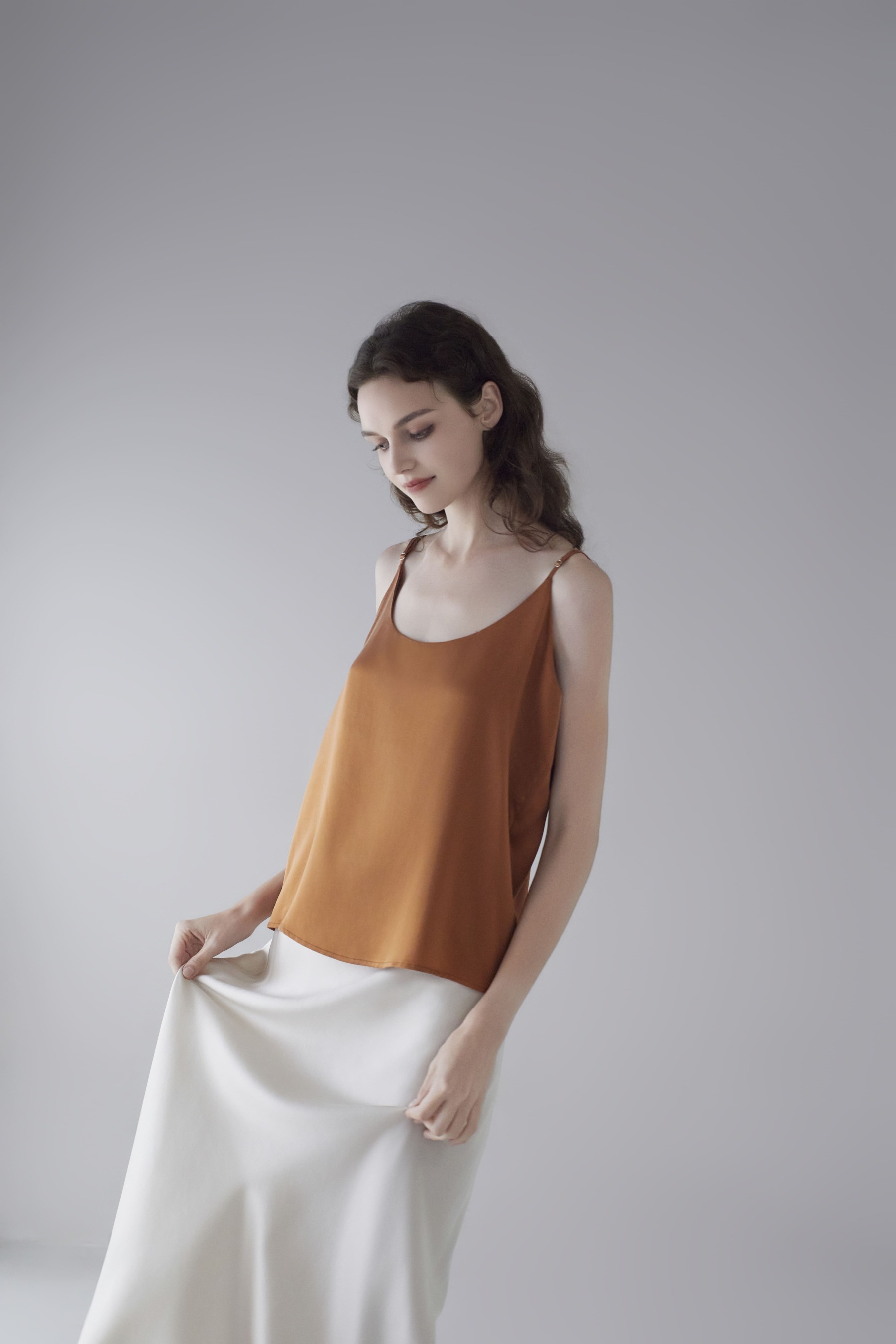 Sand-washed Silk Camisole