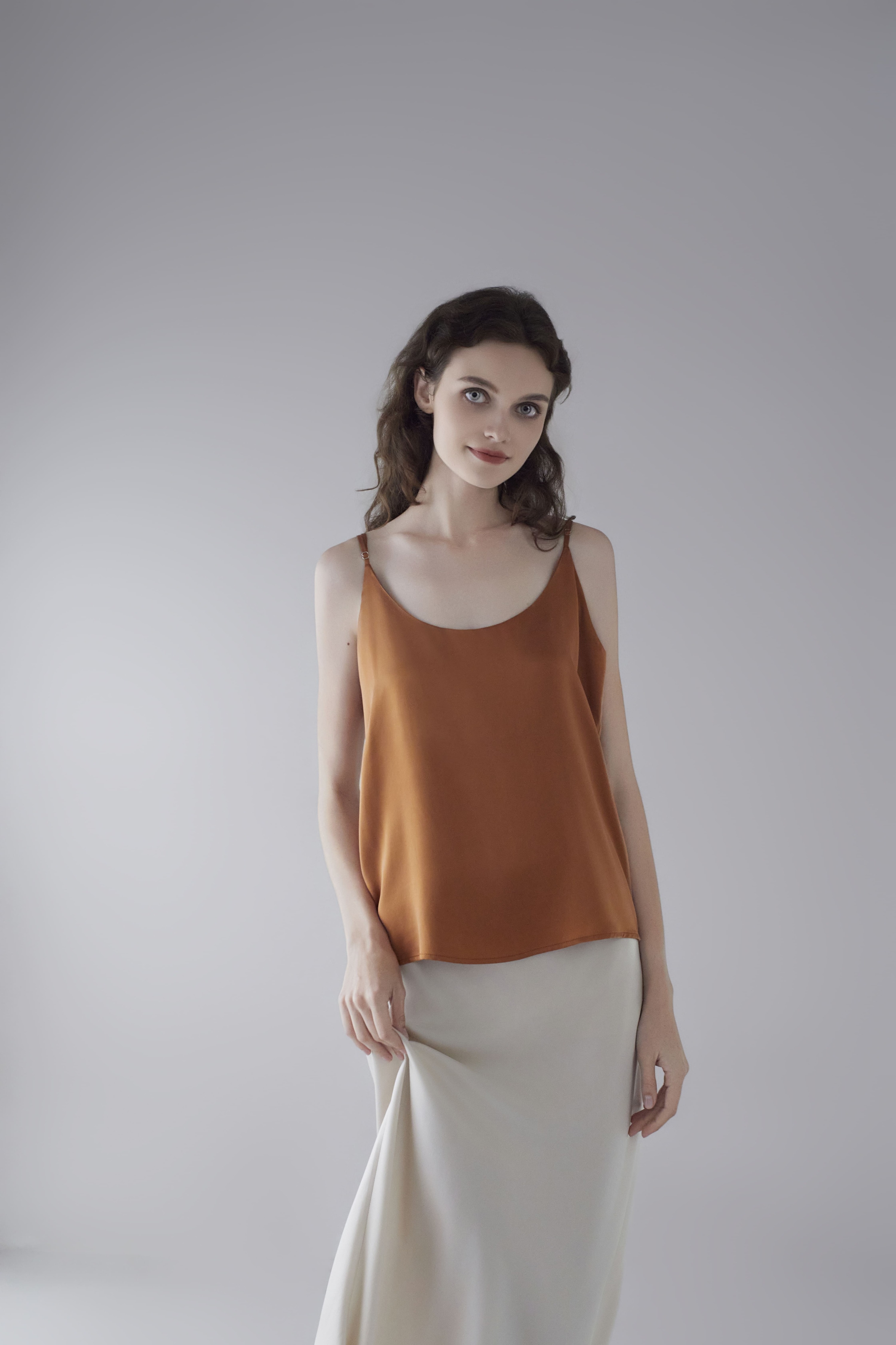 19Momme Maschinenwaschbares Seidenhemd