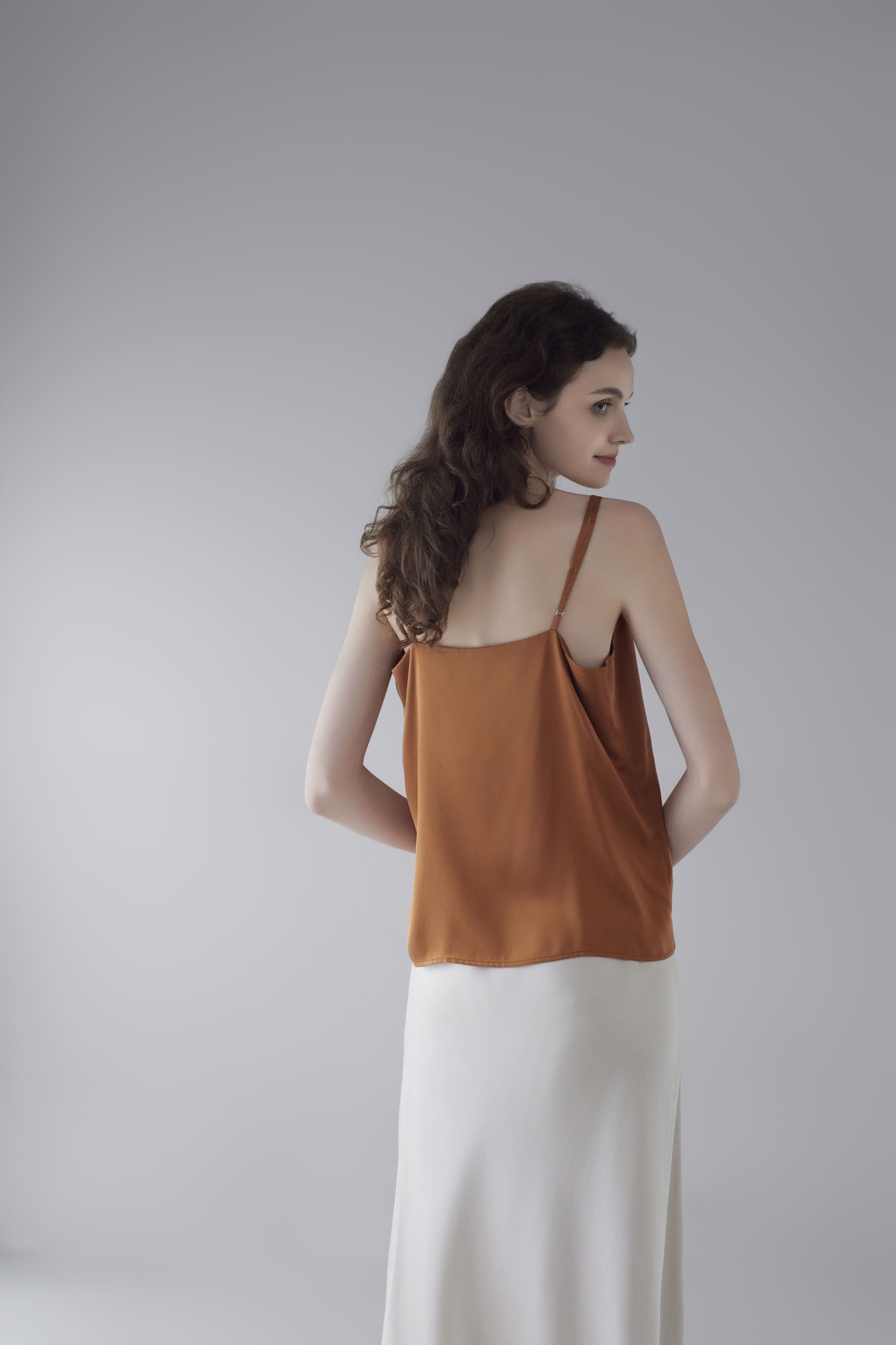 Sand-washed Silk Camisole