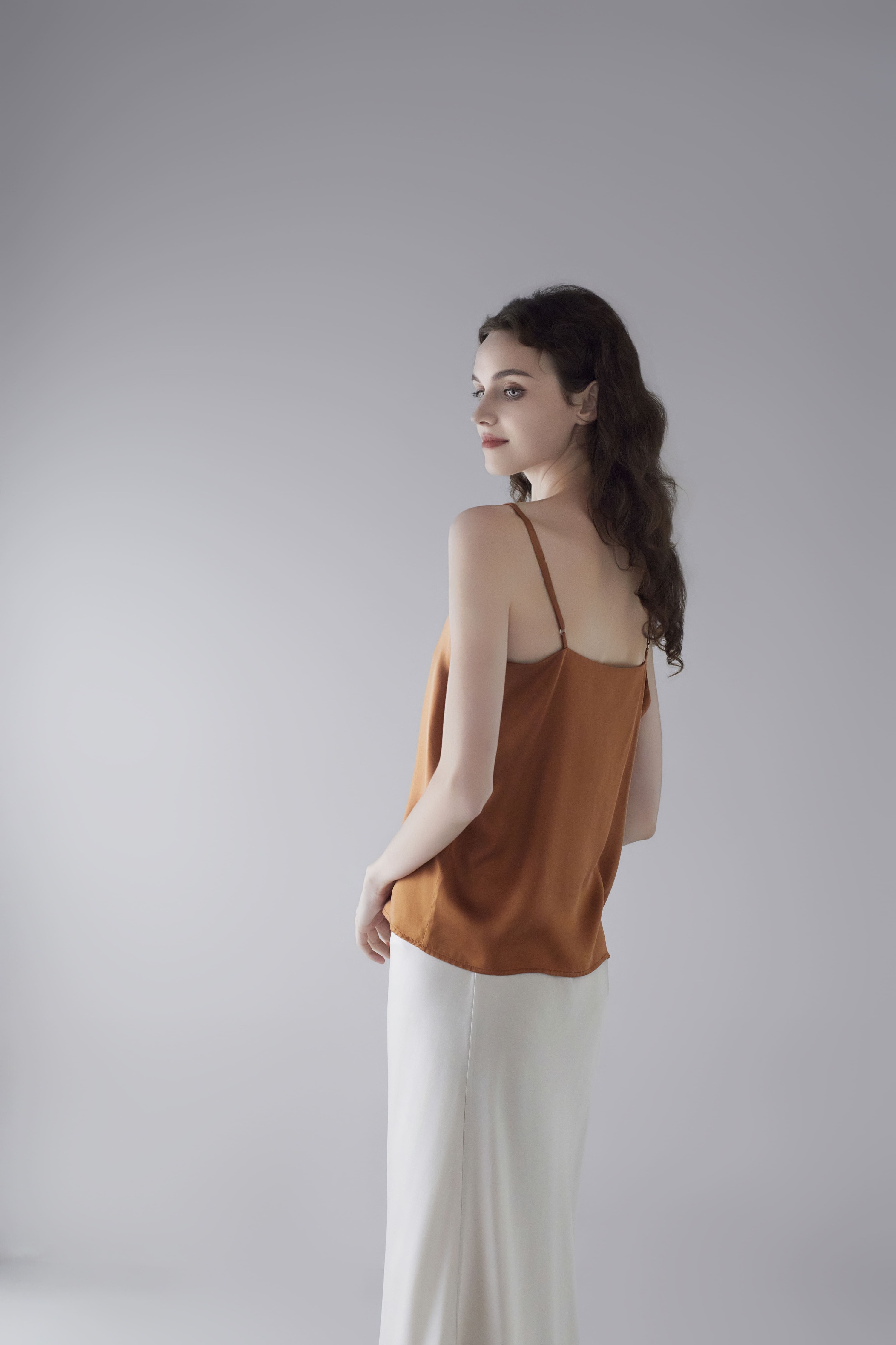Sand-washed Silk Camisole