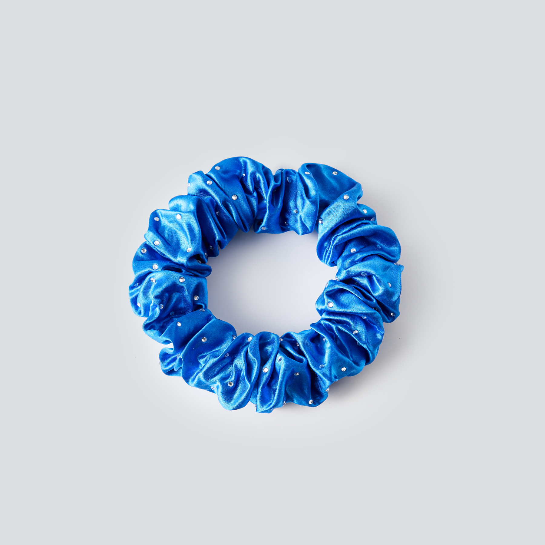 22 Momme Diamantbesetzte Seiden-Haarreifen, 3 Stück in der gleichen Farbe