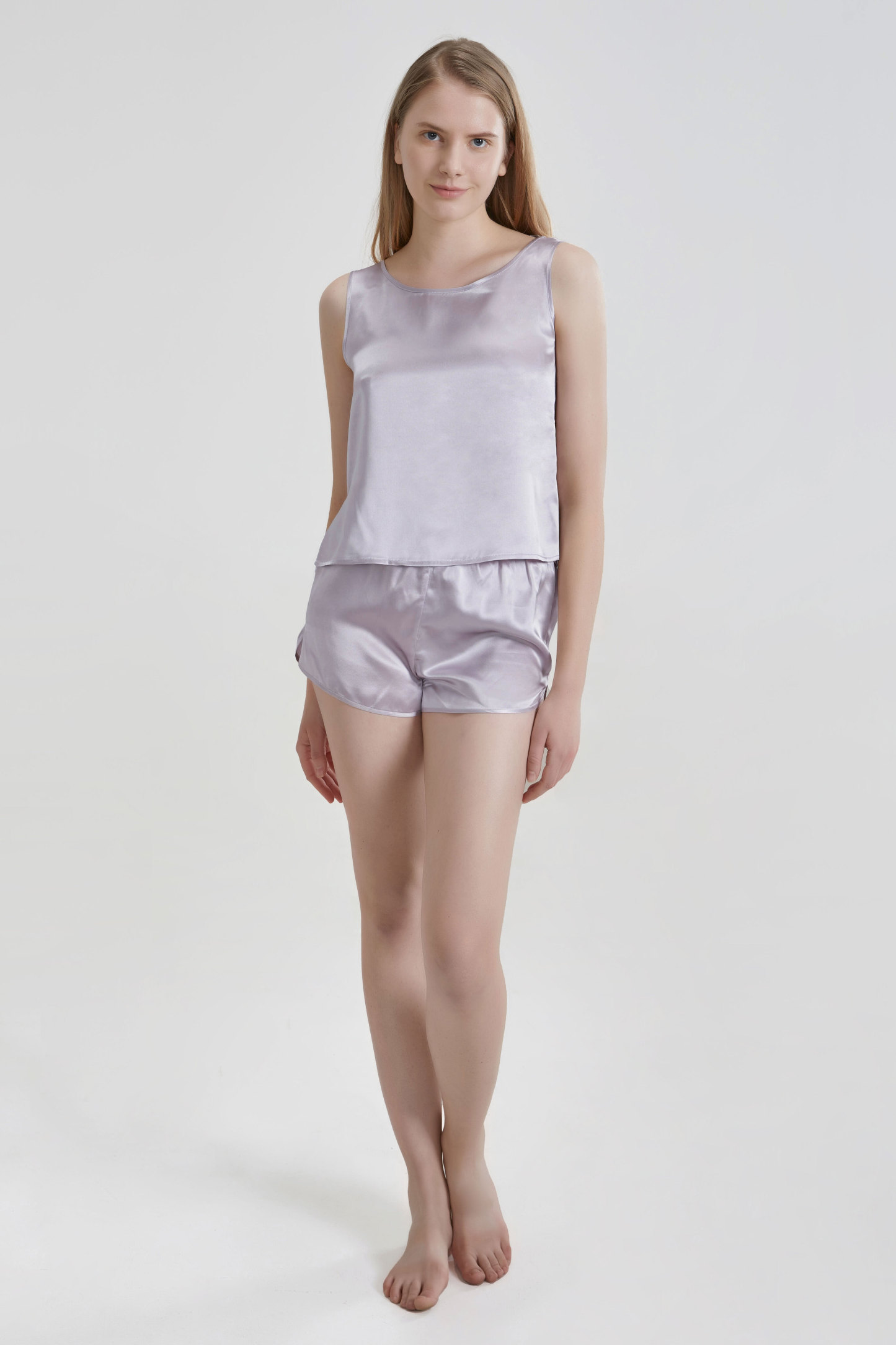 Shorts en 19 momme pour le gilet Ensemble