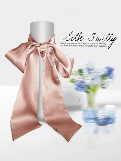 22Momme Seidenband – Vielseitig & Glänzend