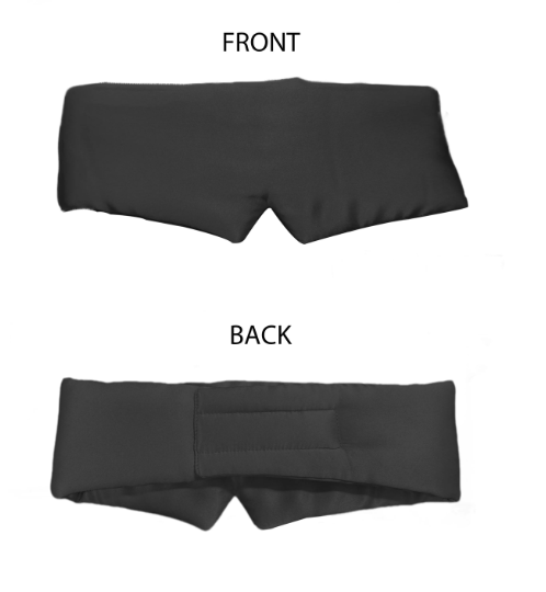 100% reine Seidenschlafmaske, verstellbares Band, weiche und atmungsaktive Augenabdeckung für den Schlaf, luxuriöse Seidenschlafmaske