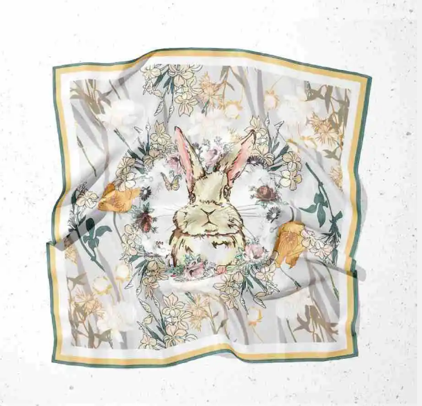 Maßgeschneiderter Seidenschal aus 100% Maulbeerseide, 12MM, maschinell gerollt, fabrikgefertigter Seidenschal für Frauen