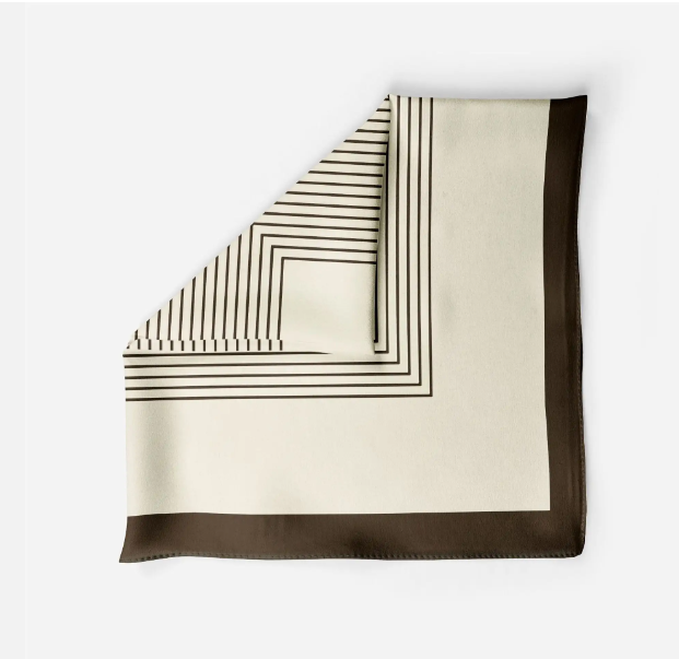 100% Maulbeerseide Schals Bedruckt 14MM Seidenkrepp Square Maßgeschneiderter Seidenschal