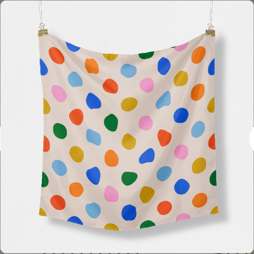 100% Maulbeerseide Schals Bedruckt 14MM Seidenkrepp Square Maßgeschneiderter Seidenschal