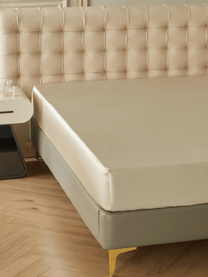 19Momme Seide Spannbettlaken