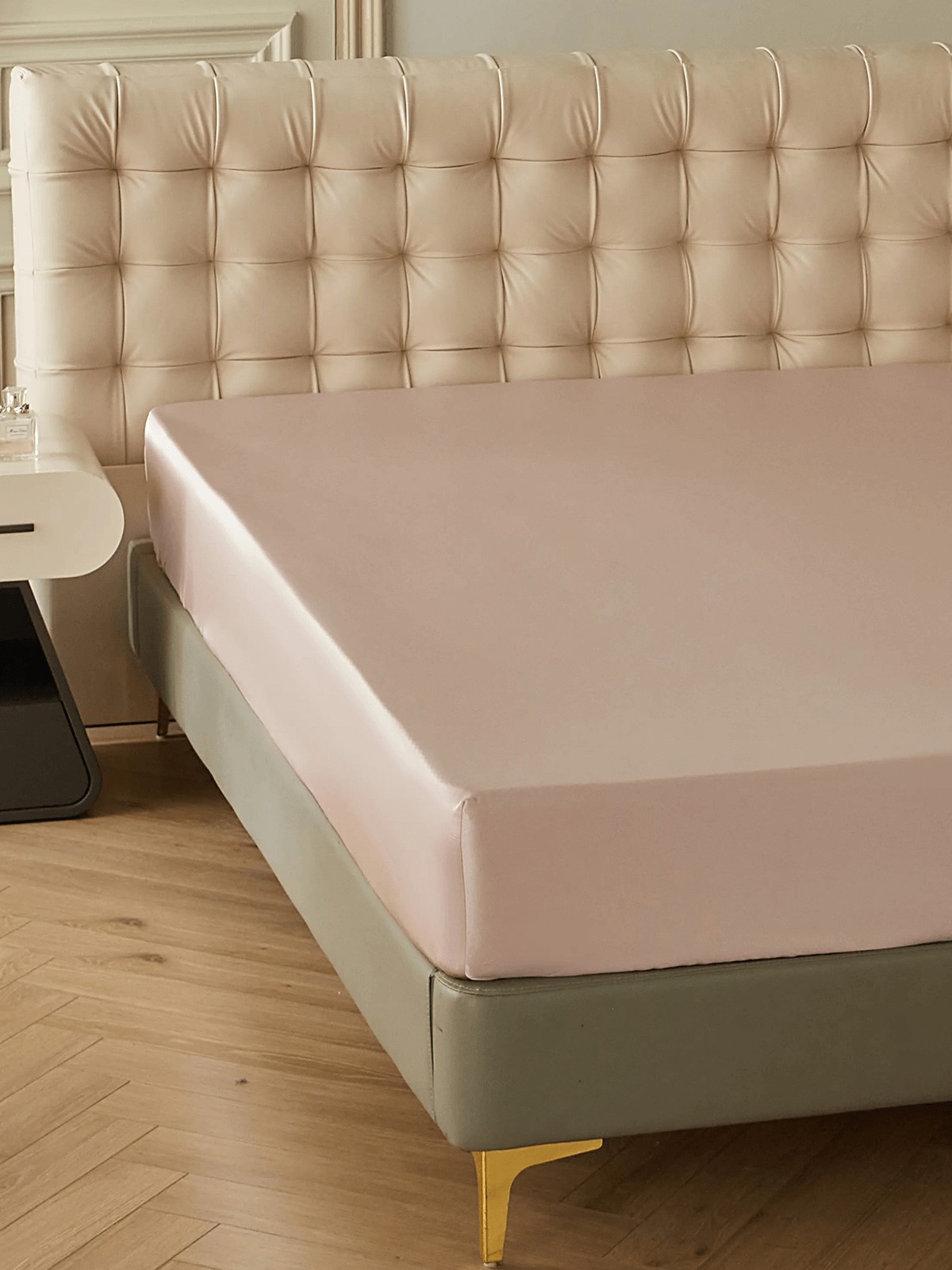 19Momme Seide Spannbettlaken