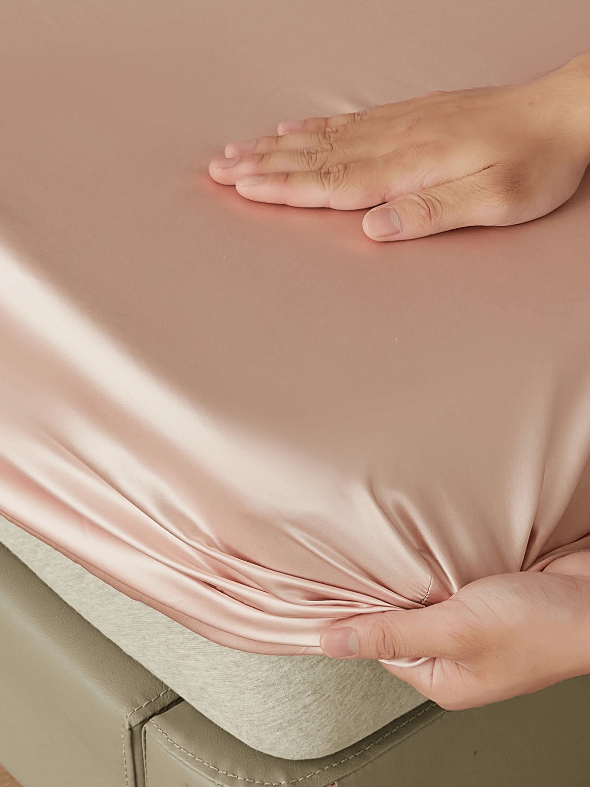 19Momme Seide Spannbettlaken