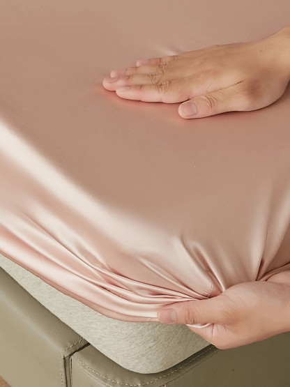 19Momme Seide Spannbettlaken