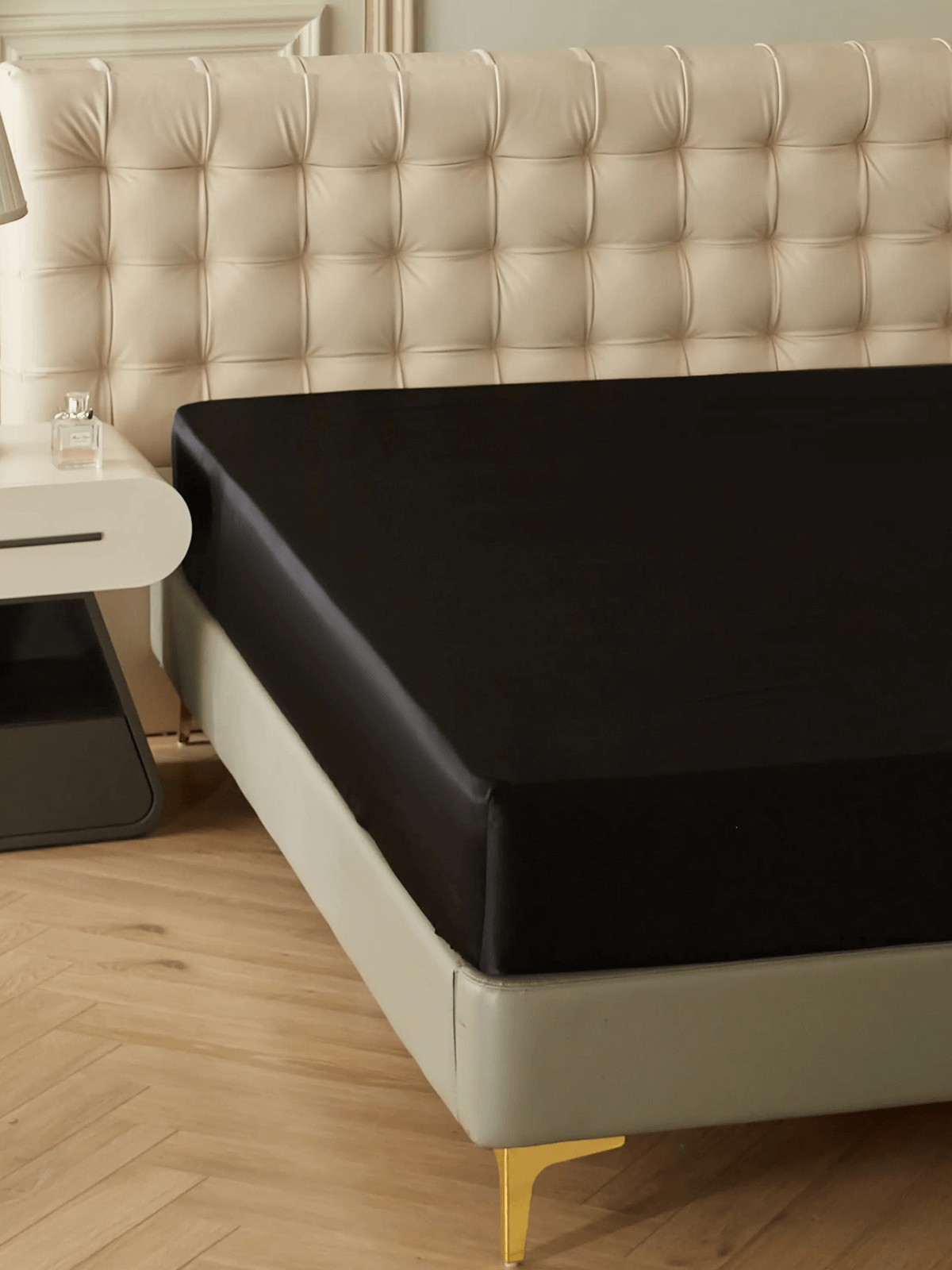 19Momme Seide Spannbettlaken