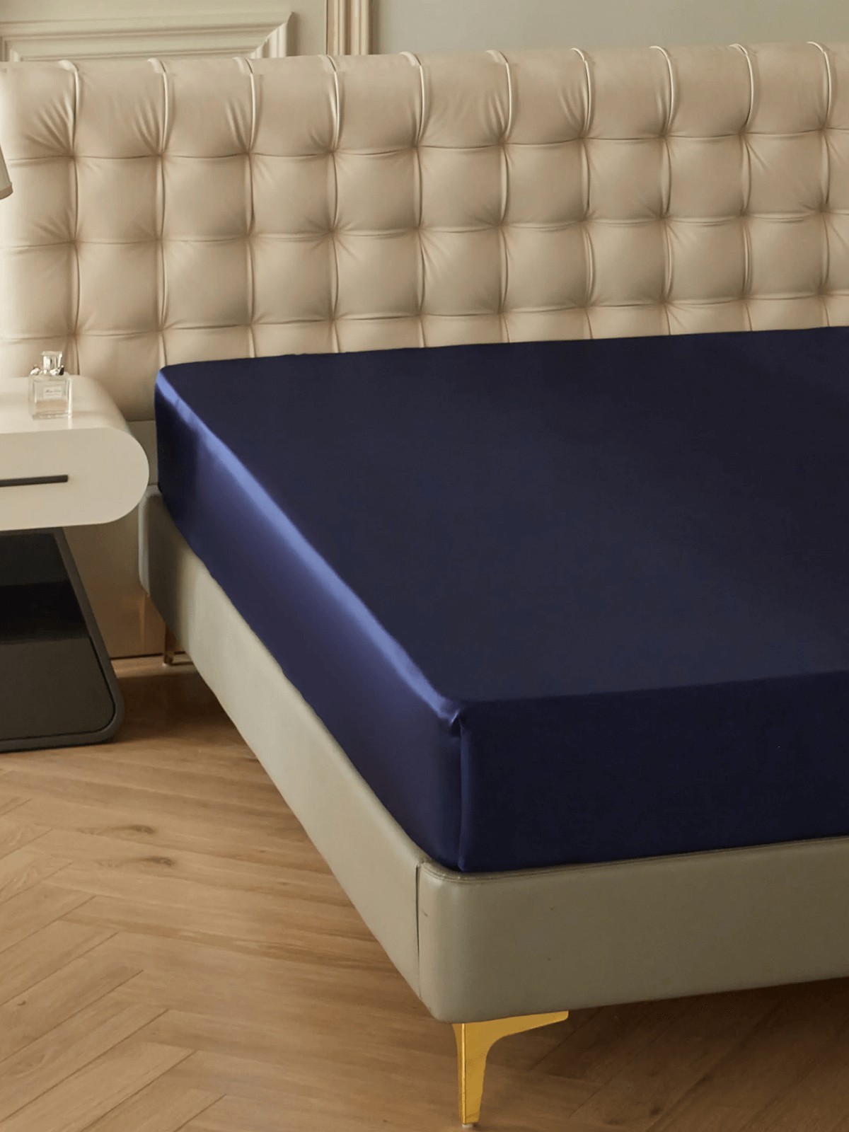 19Momme Seide Spannbettlaken