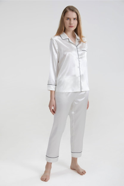 22 Momme Pyjama en chemise de soie