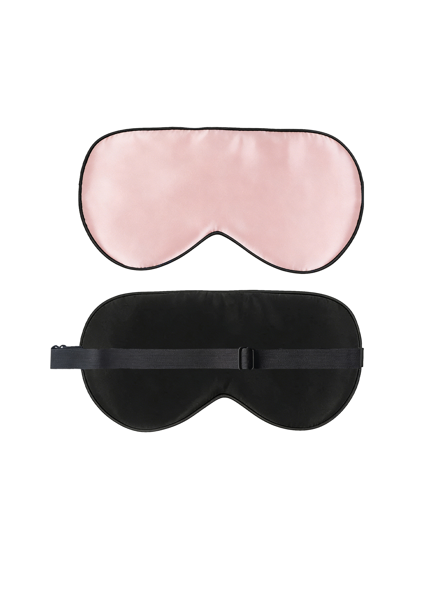 2er-Pack Schlafmasken aus Seide – Für Paare oder Reisen