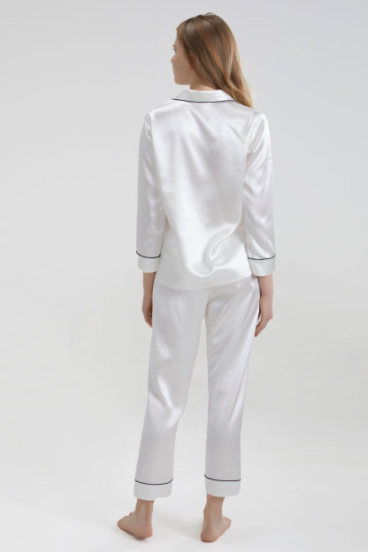 22 Momme Pyjama en chemise de soie