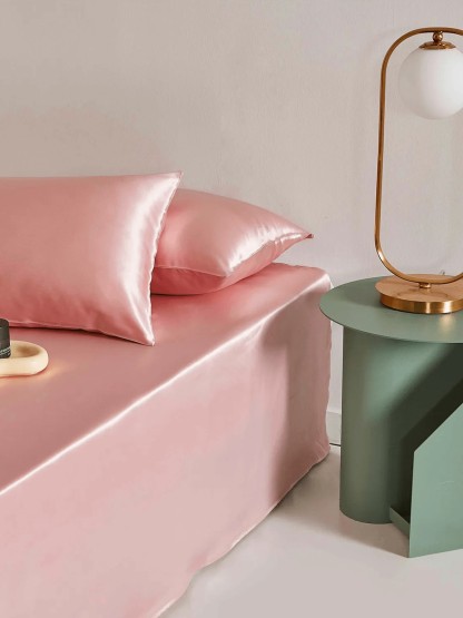 22Momme Seiden-Bettlaken aus Maulbeerseide – Luxus pur