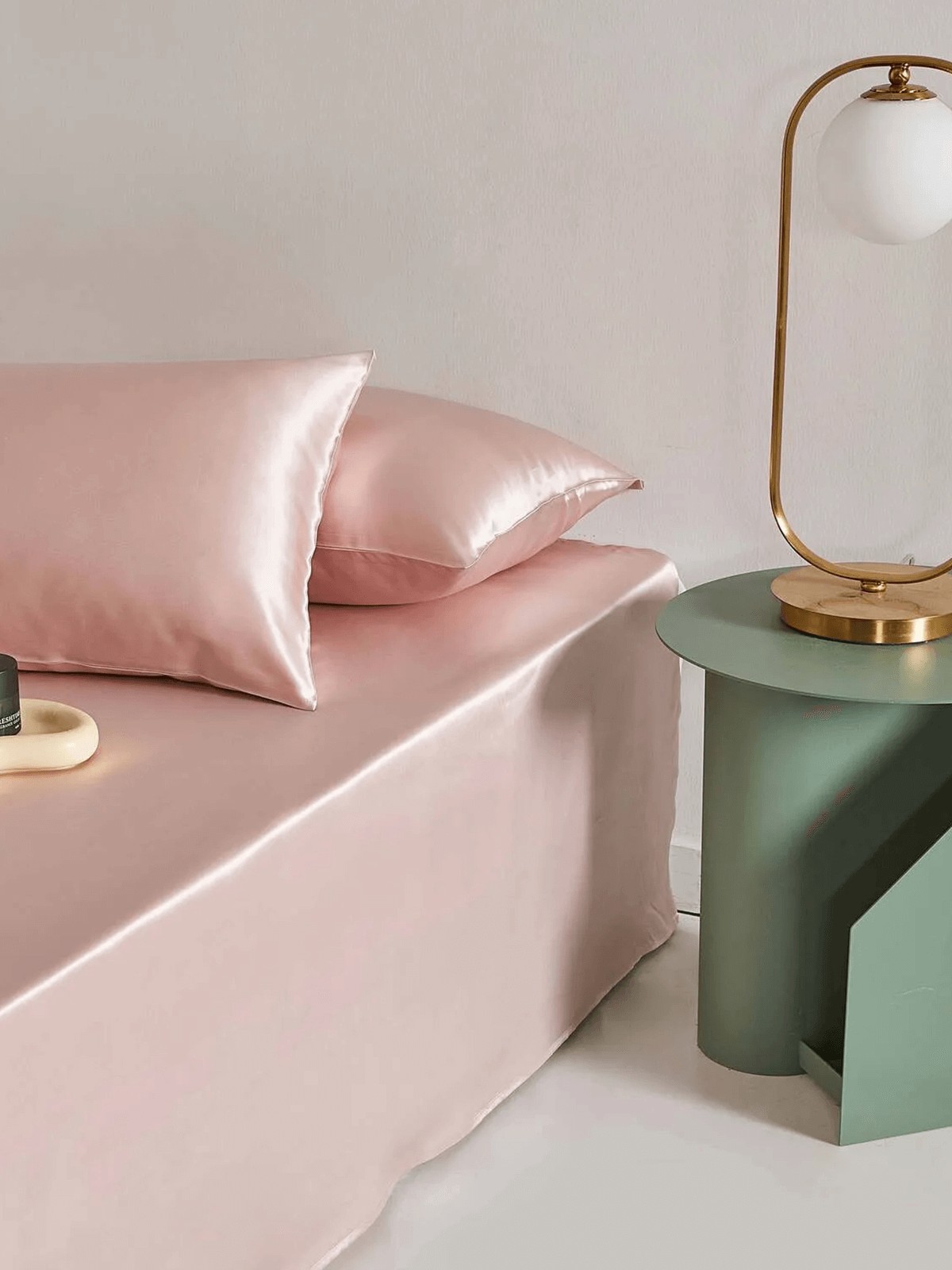 Drap plat en soie 22 mommes – luxe absolu