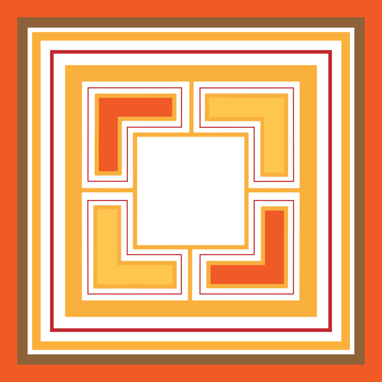  14 Momme Bedrucktes Seidentuch