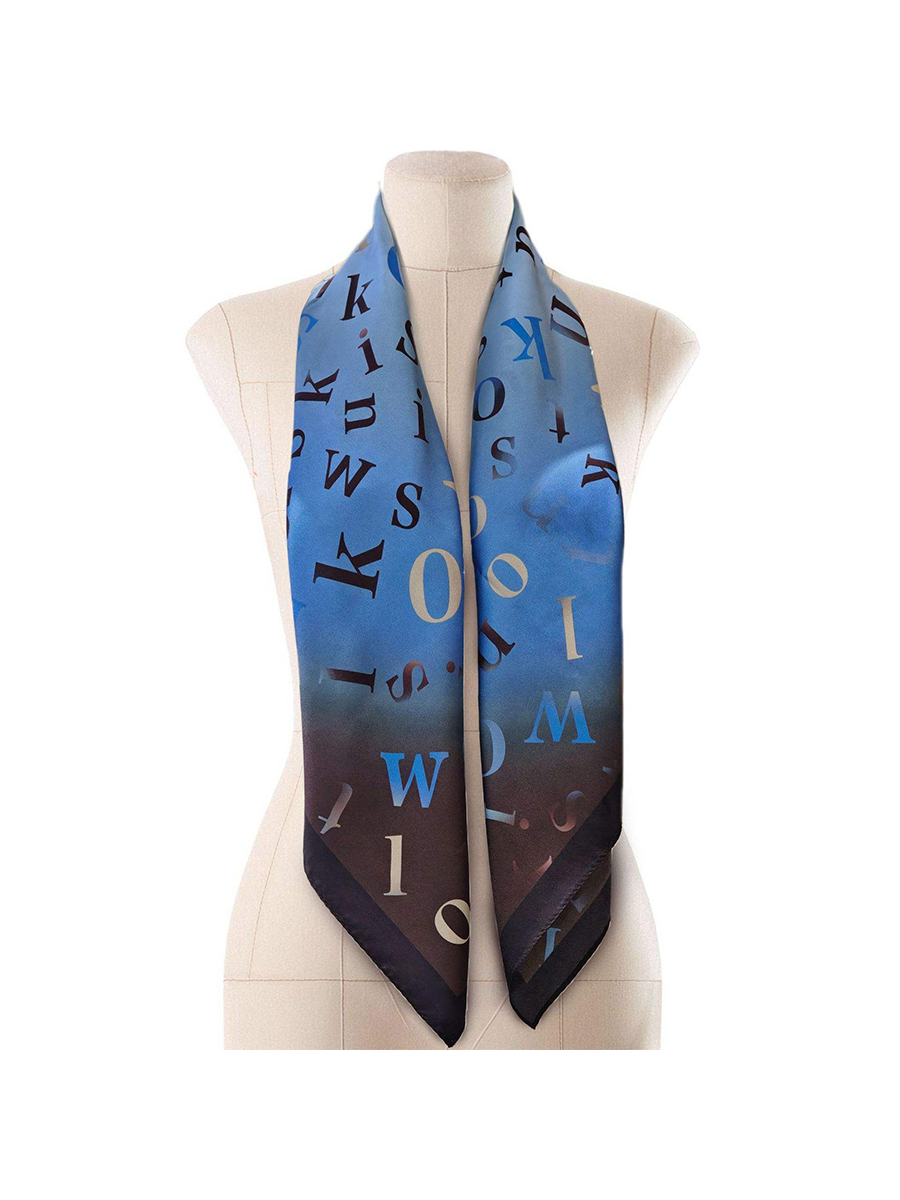 10Momme Bedrucktes Seidentuch