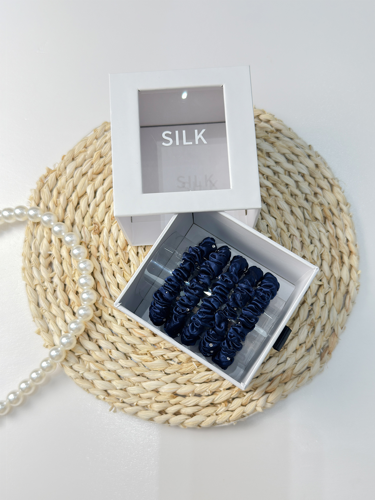 Seiden-Haargummis 5er Set – 22Momme Maulbeerseide | TOWNSSILK