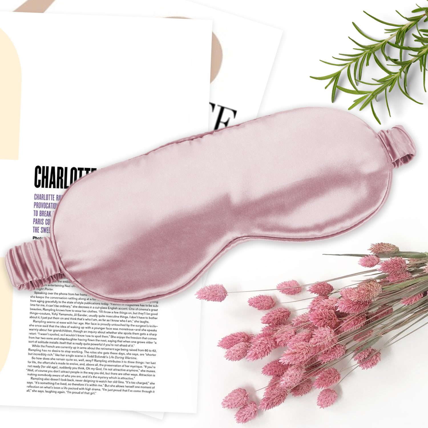 100% Seide, bequem und superweich, Schlafhilfe, Augenmaske