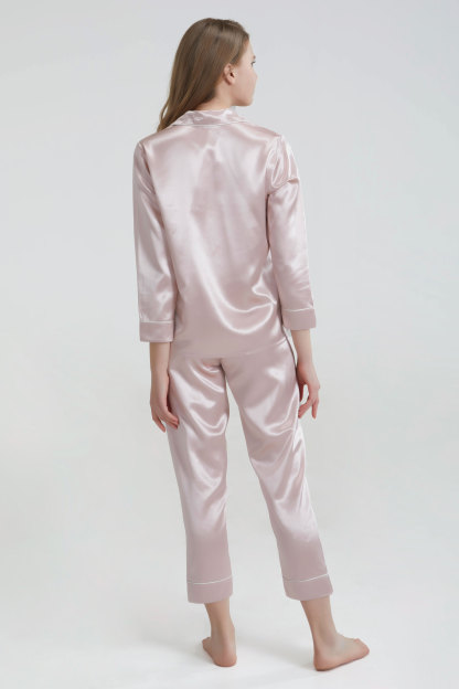 22 Momme Pyjama en chemise de soie